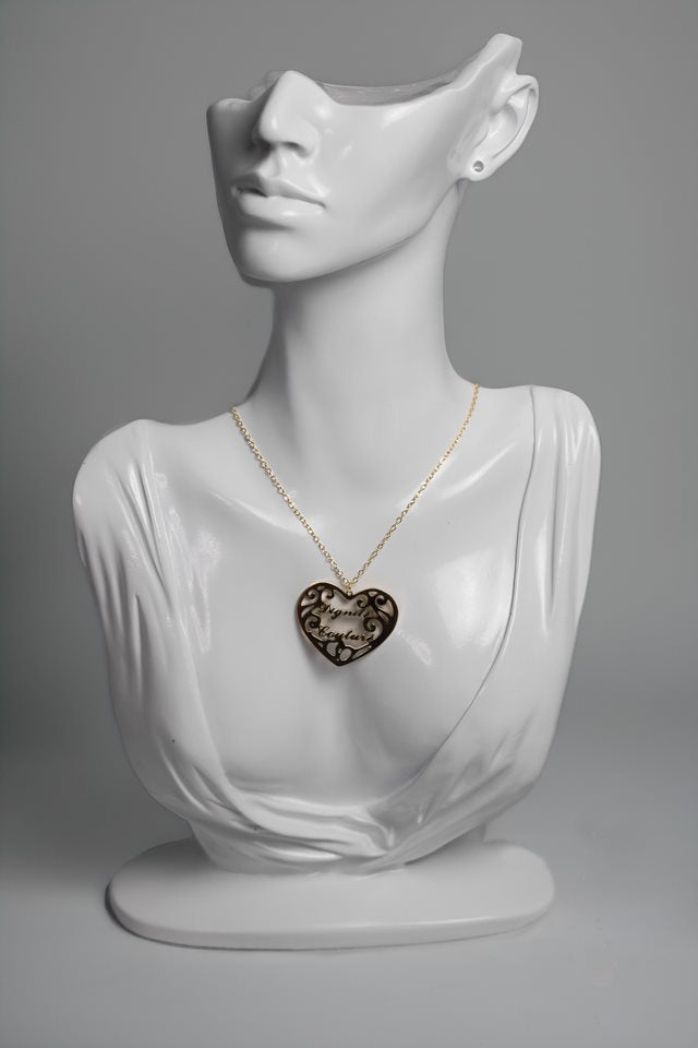 Heartless Glare Gold Neckless